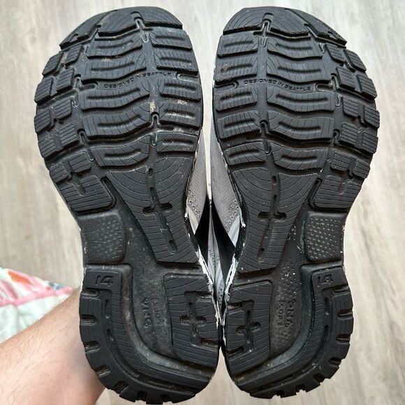 Brooks Ghost 14 Running Sneakers Black & White Camo Women’s Size 10 - Picture 7 of 12